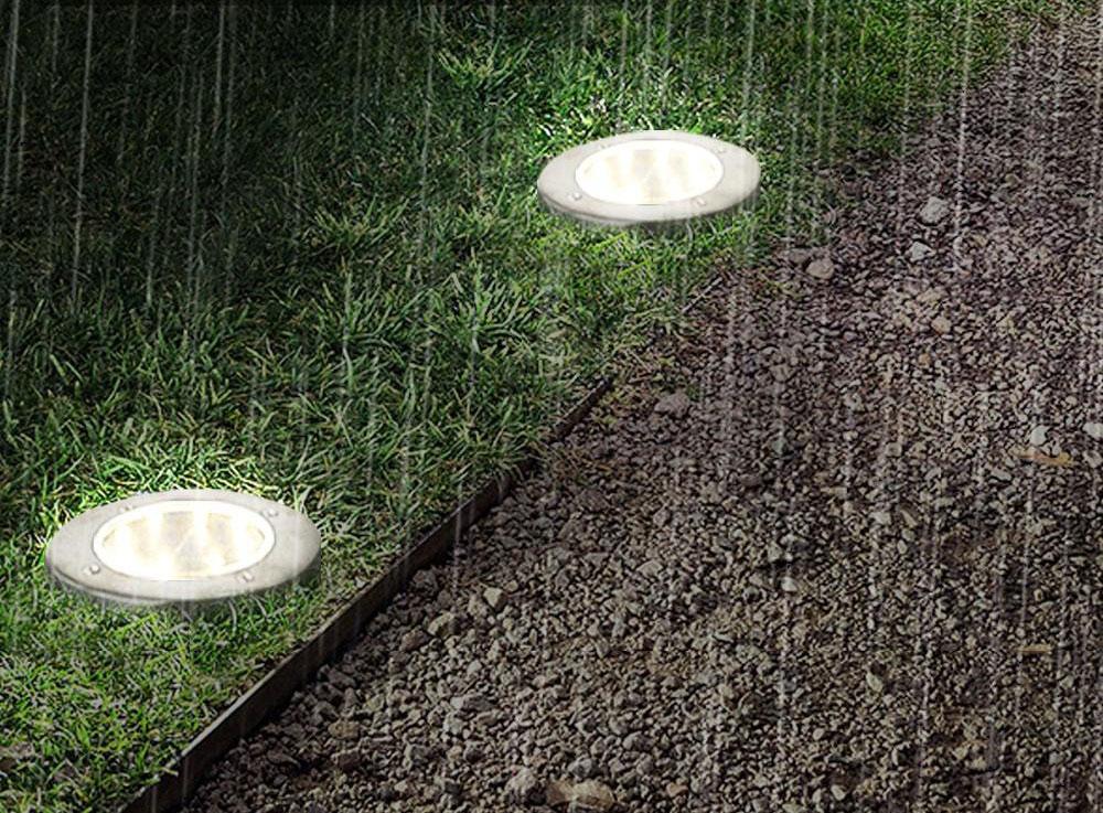 Callan - Op zonne-energie werkende LED grondspot voor de tuin