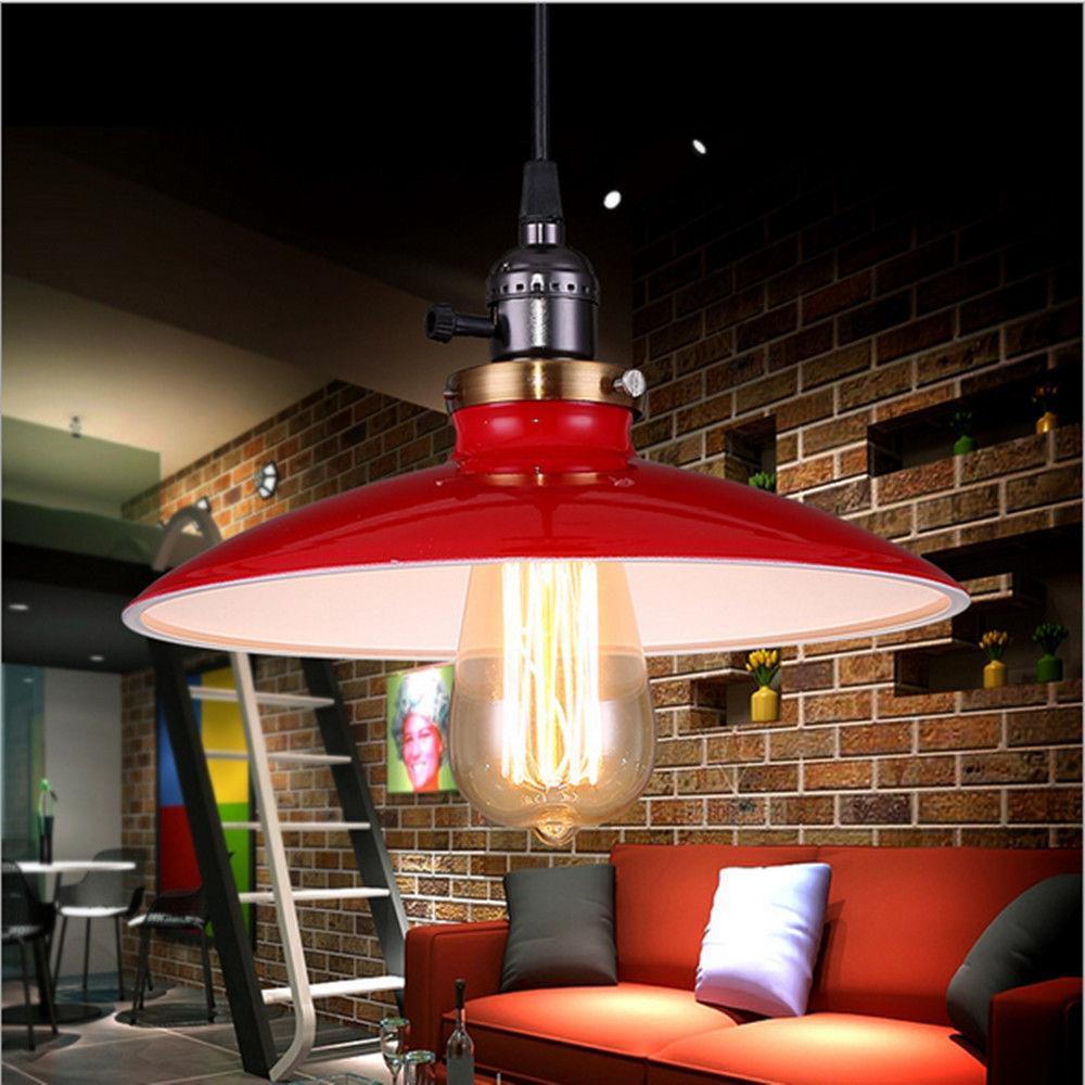 Zelus - Vintage Retro Metalen Hanglamp met Kap