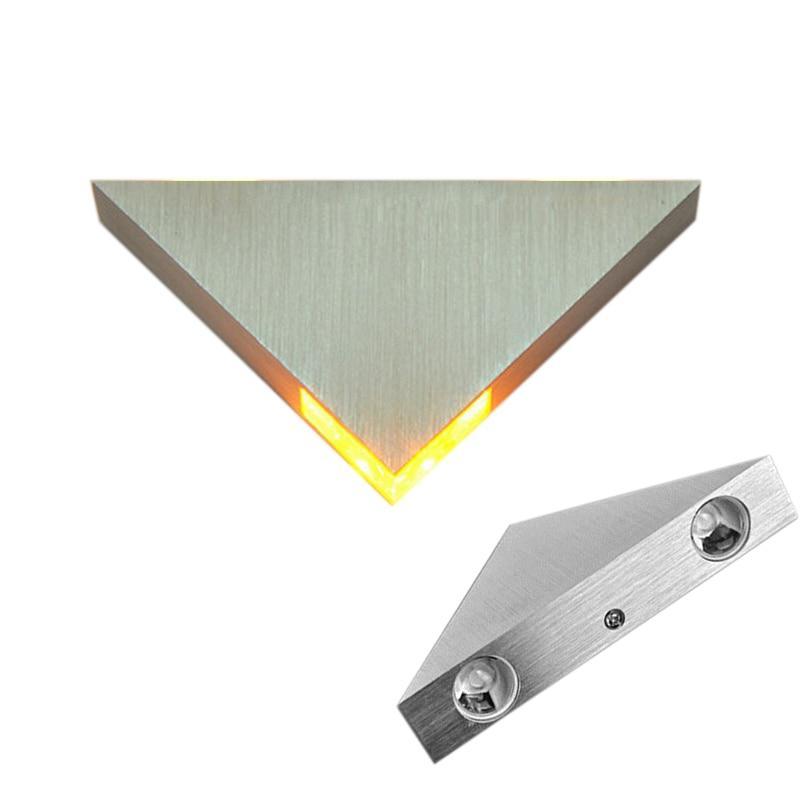 Moderne LED Driehoek Wandlamp