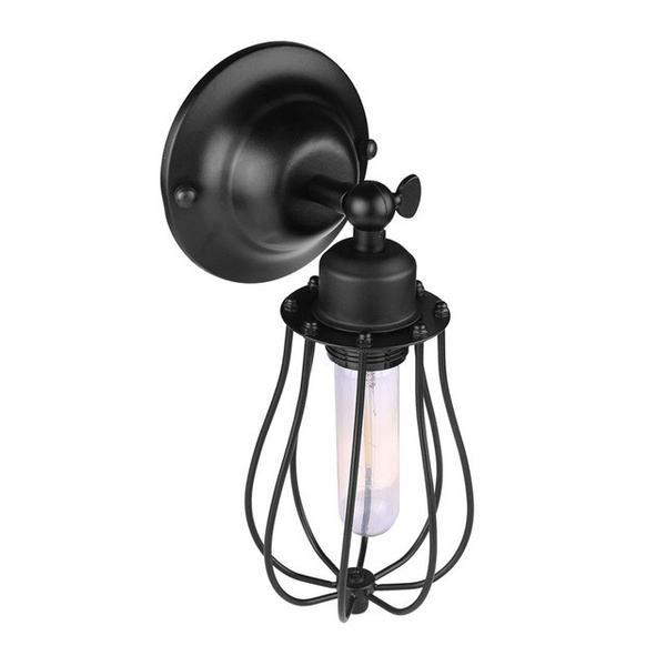 Industriële druppelkooi wandlamp