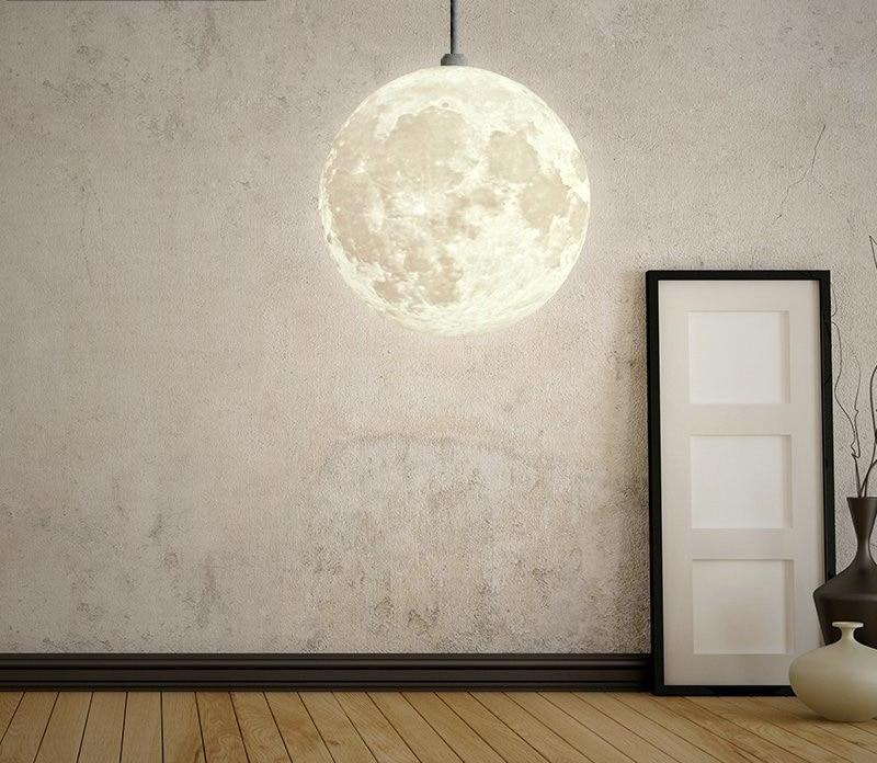 Volle Maan 3D Hanglamp