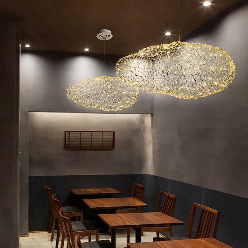 Amica - Moderne Art Deco Sterlicht Gestippelde Wolken Lampen