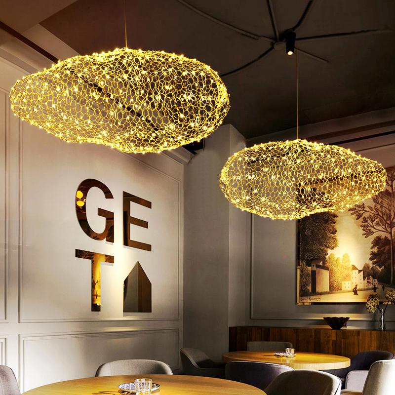 Amica - Moderne Art Deco Sterlicht Gestippelde Wolken Lampen