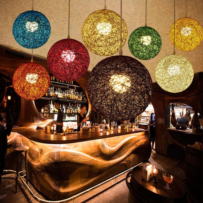 Hilde - Vintage Rotan Hanglamp
