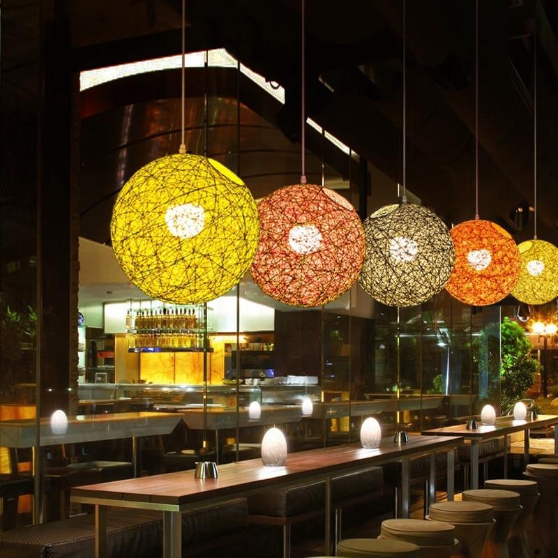 Hilde - Vintage Rotan Hanglamp
