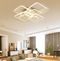 Gelaagde Vierkante Moderne LED Kroonluchter