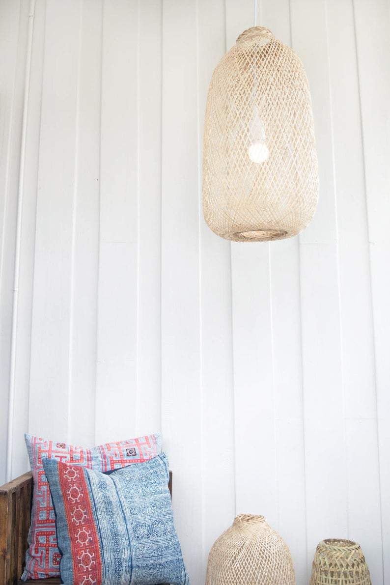 Kanya - Samendrukbare Bamboe Hanglamp