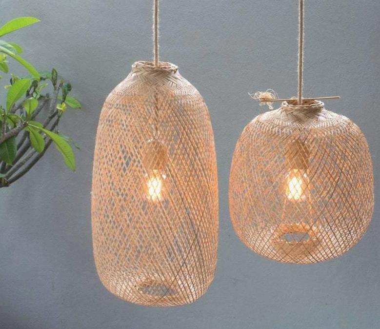 Kanya - Samendrukbare Bamboe Hanglamp