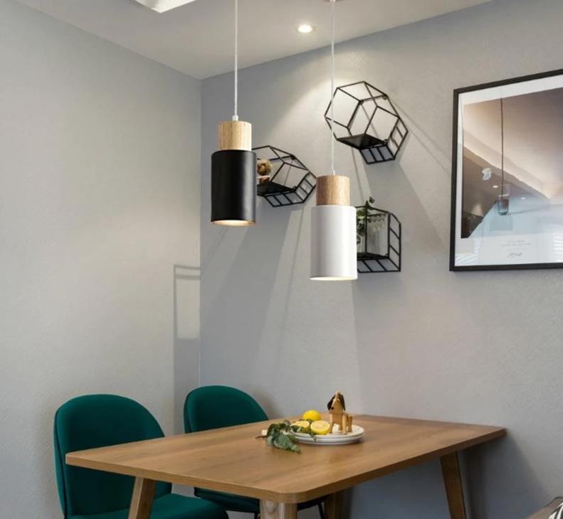 Ambrose - Moderne Scandinavische Hanglamp van Hout