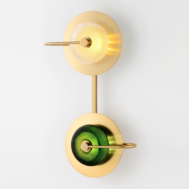 Wattle - Circulaire Moderne Art Deco Wandlamp