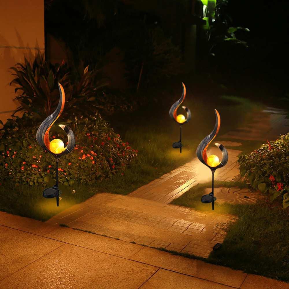 LED kunstvlam tuinverlichting