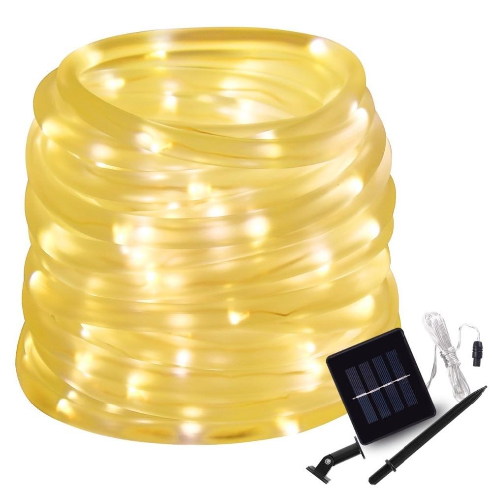 LED Solar Buis Lichtsnoer Tuinverlichting