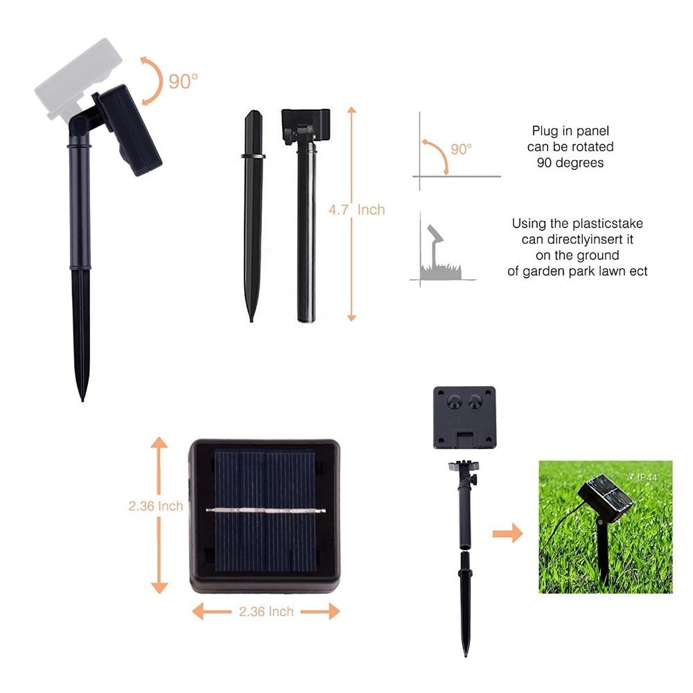 LED Solar Buis Lichtsnoer Tuinverlichting