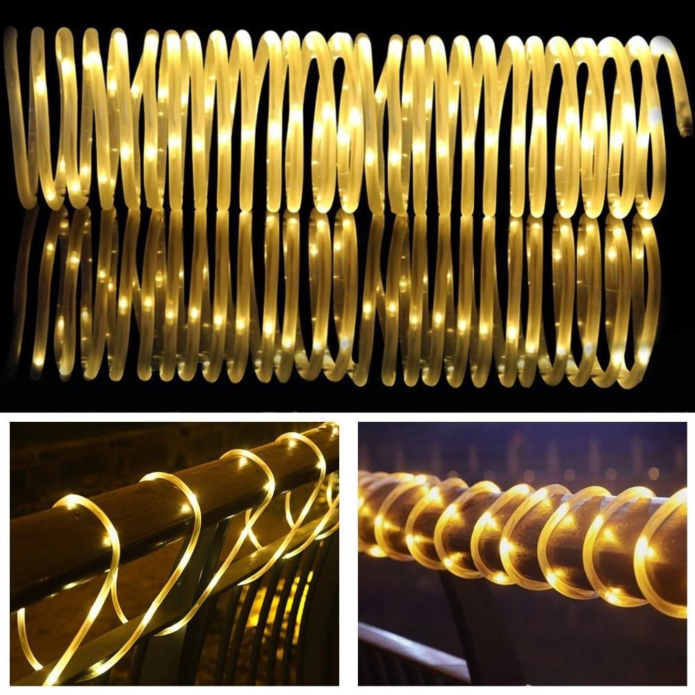 LED Solar Buis Lichtsnoer Tuinverlichting