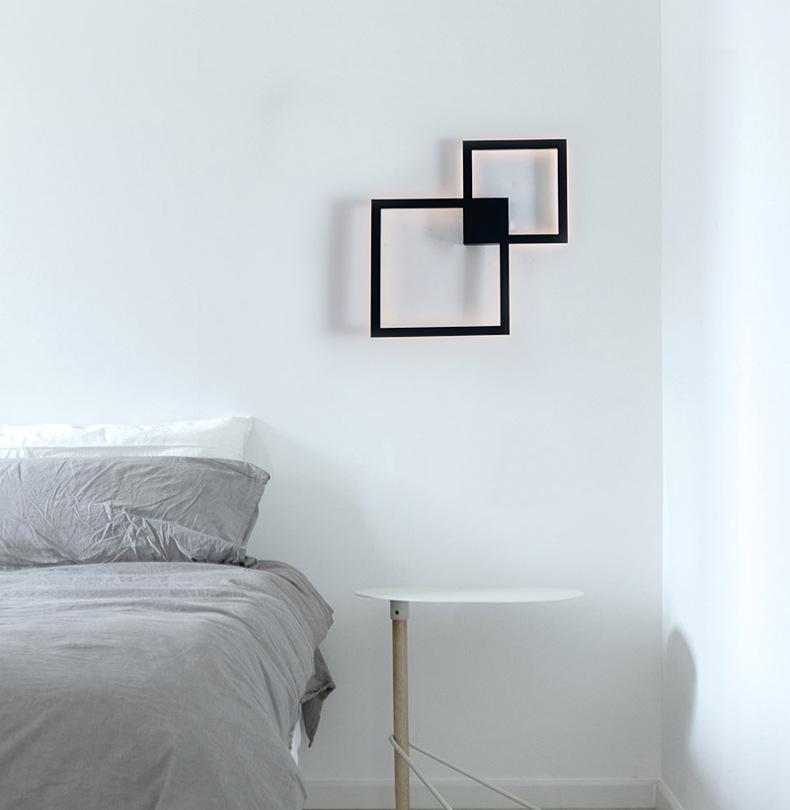 Rowley - Vierkante Moderne Wandlamp