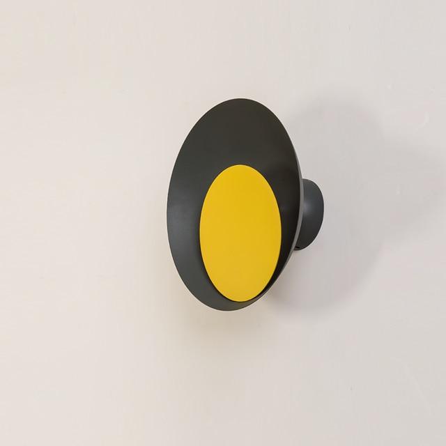 Grais - Moderne Noordse Macaron Maan LED Wandlamp