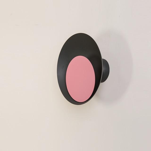 Grais - Moderne Noordse Macaron Maan LED Wandlamp