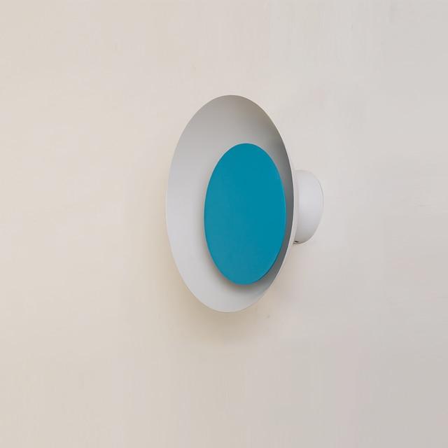 Grais - Moderne Noordse Macaron Maan LED Wandlamp