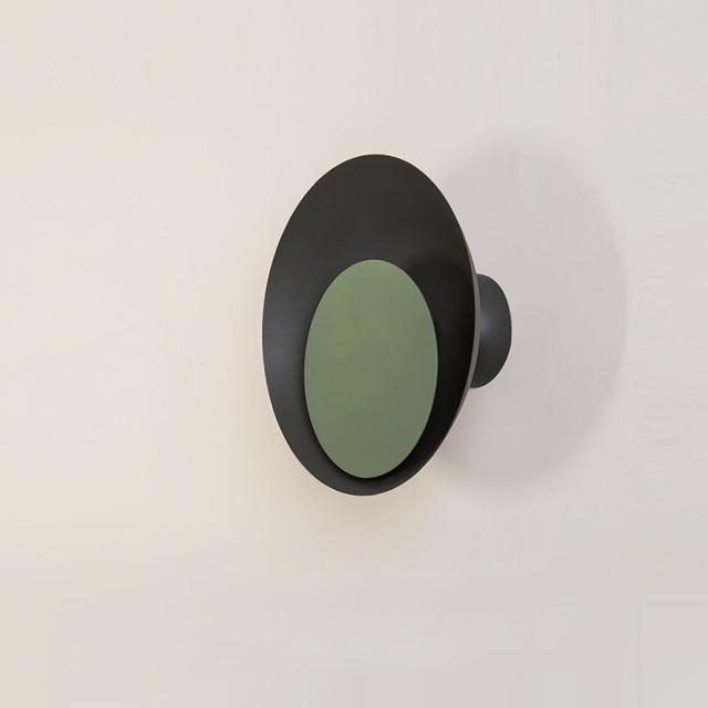 Grais - Moderne Noordse Macaron Maan LED Wandlamp