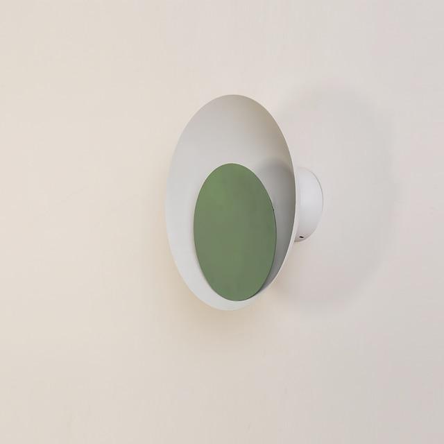 Grais - Moderne Noordse Macaron Maan LED Wandlamp