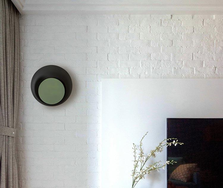 Grais - Moderne Noordse Macaron Maan LED Wandlamp