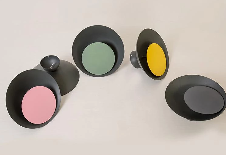 Grais - Moderne Noordse Macaron Maan LED Wandlamp