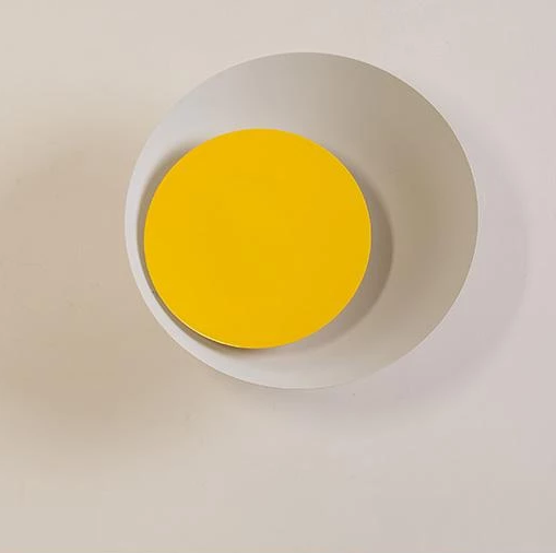 Grais - Moderne Noordse Macaron Maan LED Wandlamp