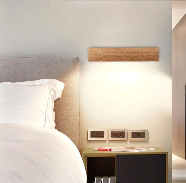 Eliana - Moderne Houten Eiken Plank & Lamp