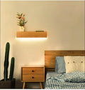 Eliana - Moderne Houten Eiken Plank & Lamp
