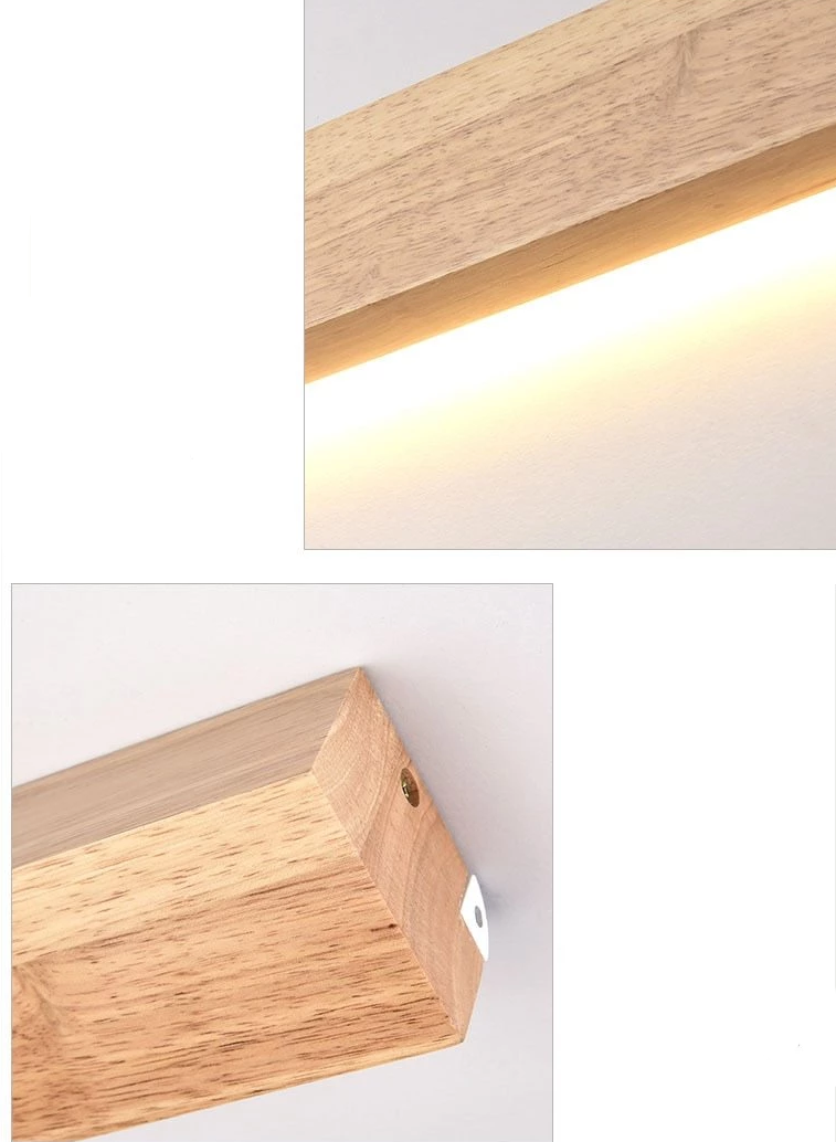 Eliana - Moderne Houten Eiken Plank & Lamp