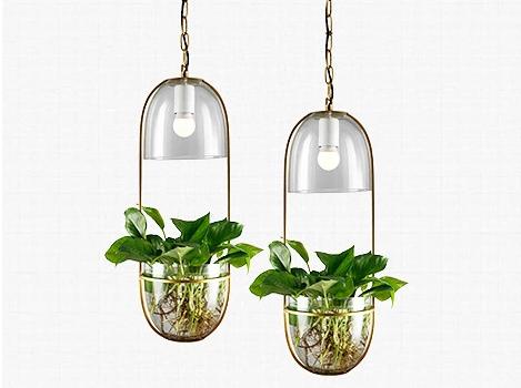 Lileas - Moderne Hangende Plantenbaklamp