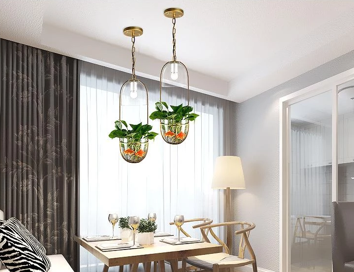 Lileas - Moderne Hangende Plantenbaklamp