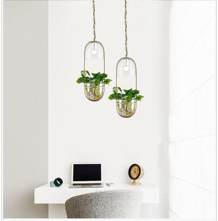 Lileas - Moderne Hangende Plantenbaklamp