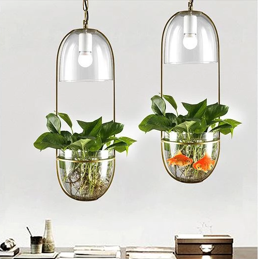 Lileas - Moderne Hangende Plantenbaklamp
