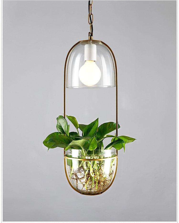 Lileas - Moderne Hangende Plantenbaklamp