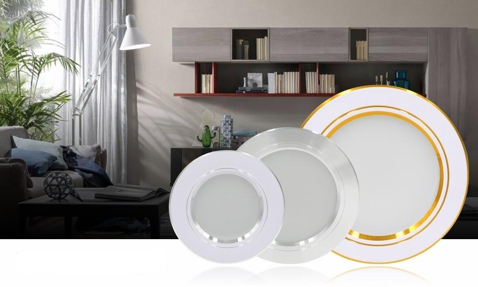 Phyllis - Ronde Inbouw LED Plafondlamp