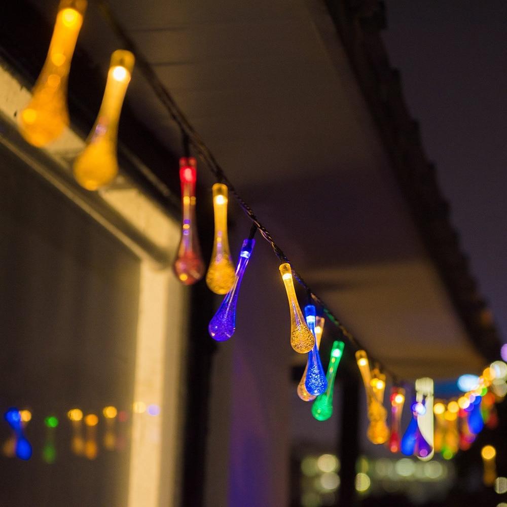 Solar Druppelgloeilamp Lichtsnoer