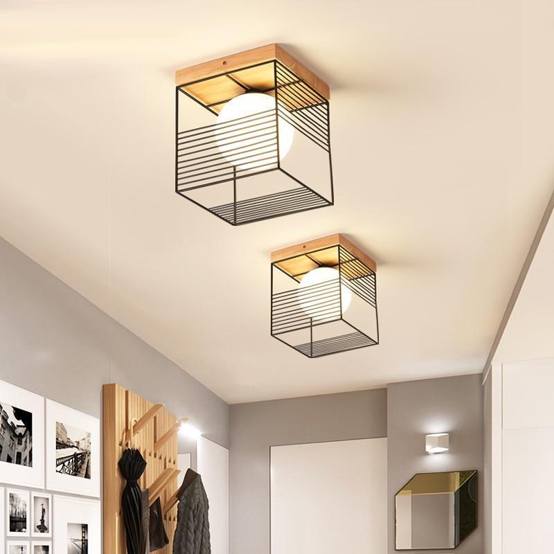 Escher - Vintage koopplafondlampen