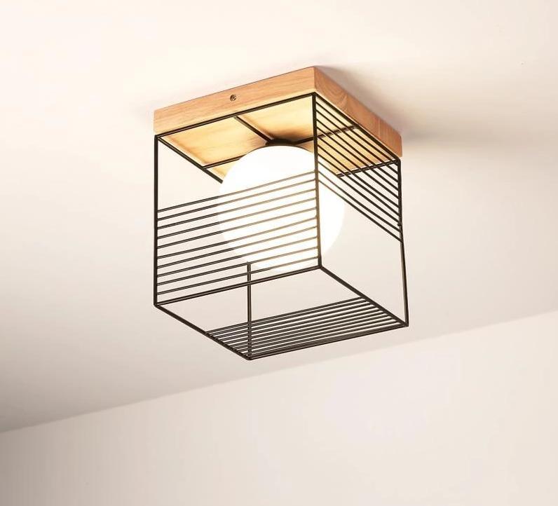 Escher - Vintage koopplafondlampen