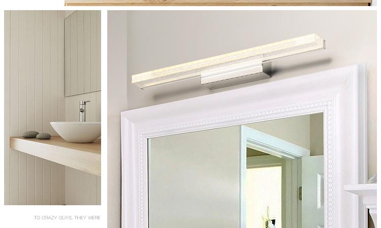 Cleo - Moderne Nordic Acryl Badkamer LED Wandlamp