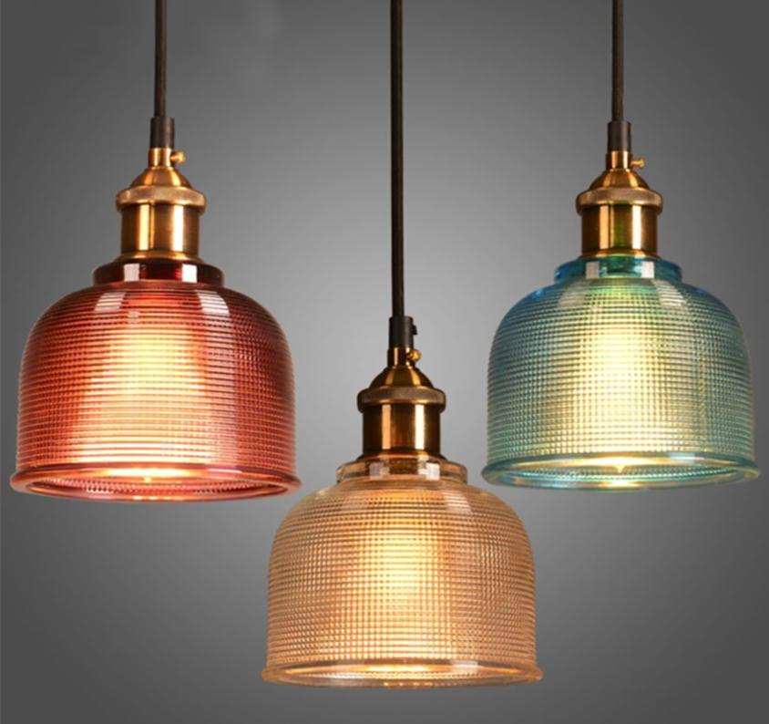 Sosie - Retro Europese Glazen Hanger Lamp