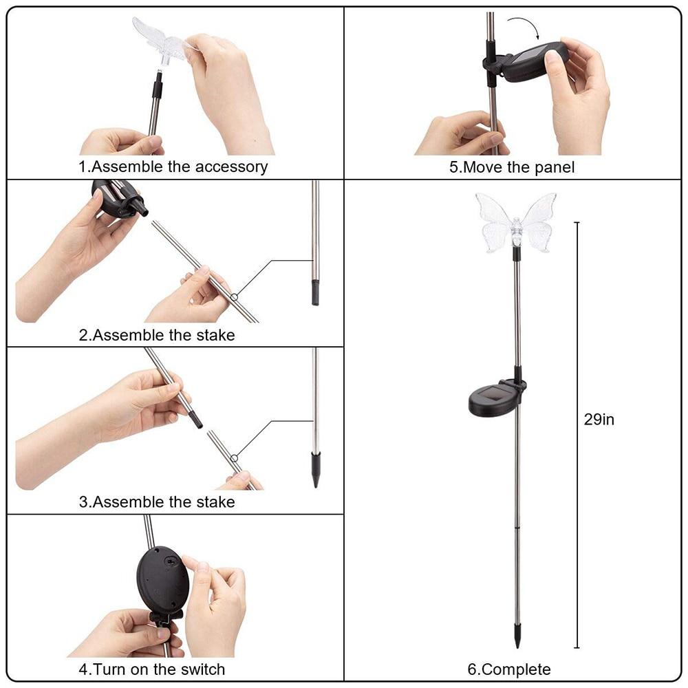 Kleurrijke LED Tuinverlichting