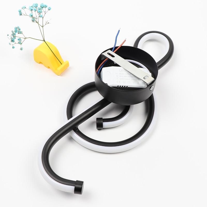 LED Muzieknoot Wandlamp