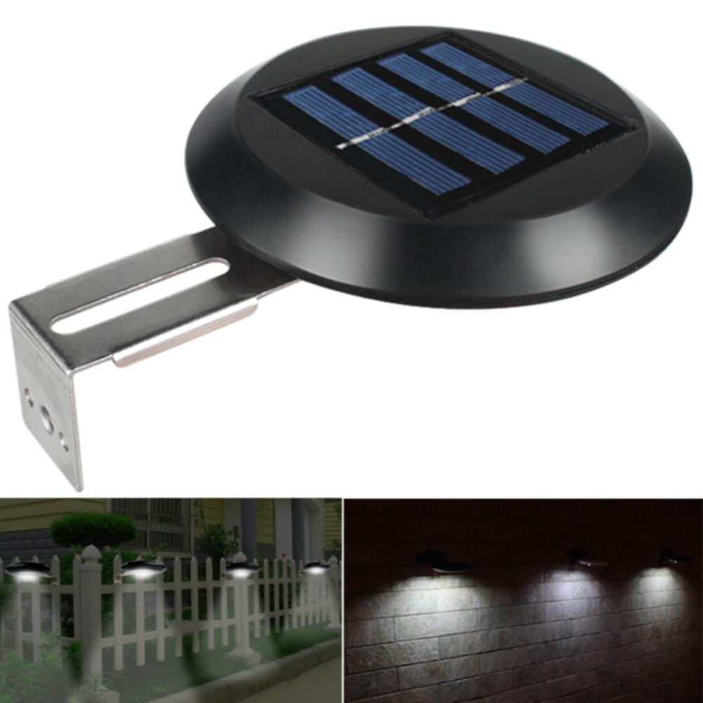 Malvin - Op zonne-energie werkende LED-wandlamp voor buitenpaden