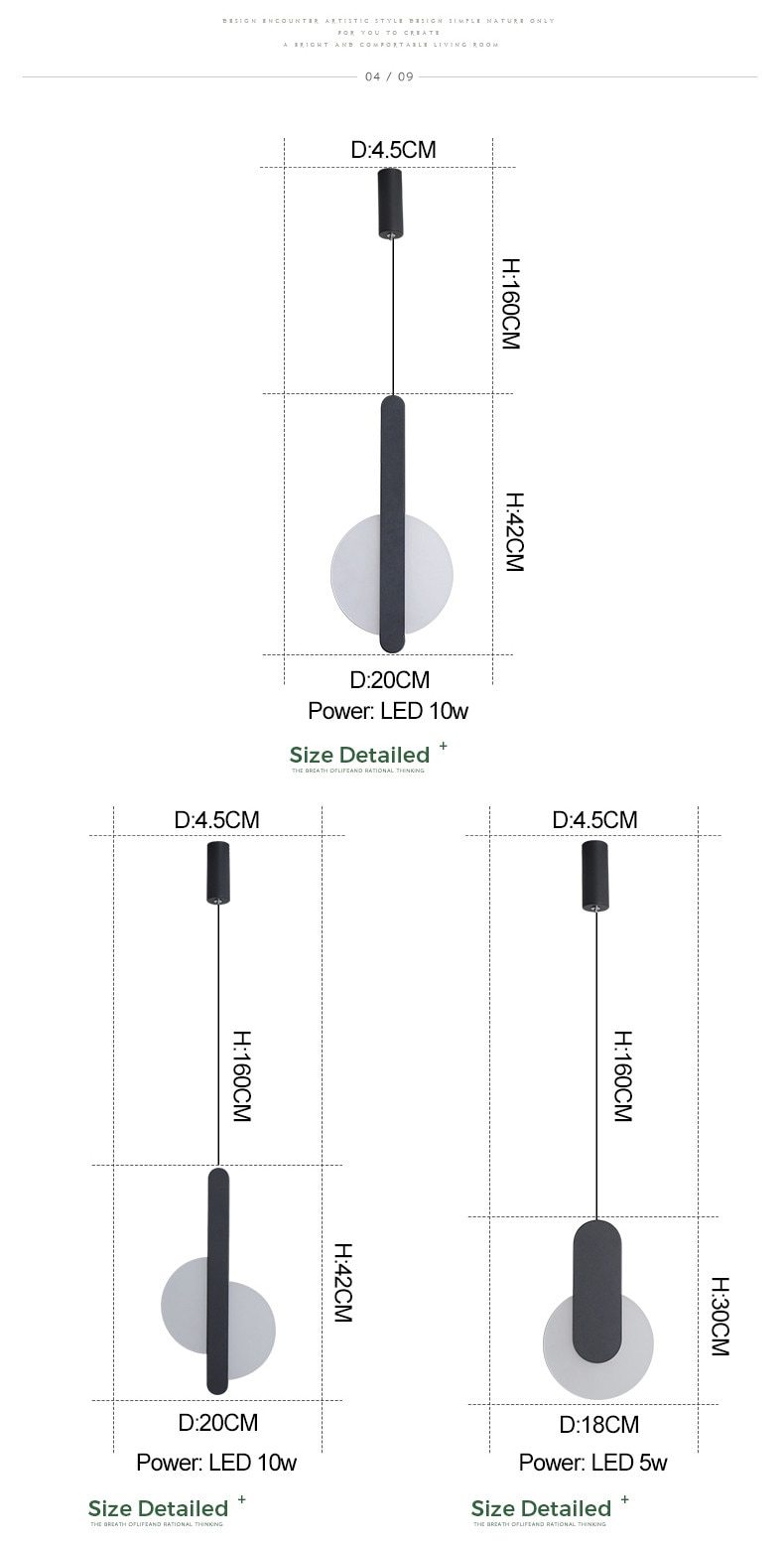 Declan - Moderne LED Hanglamp