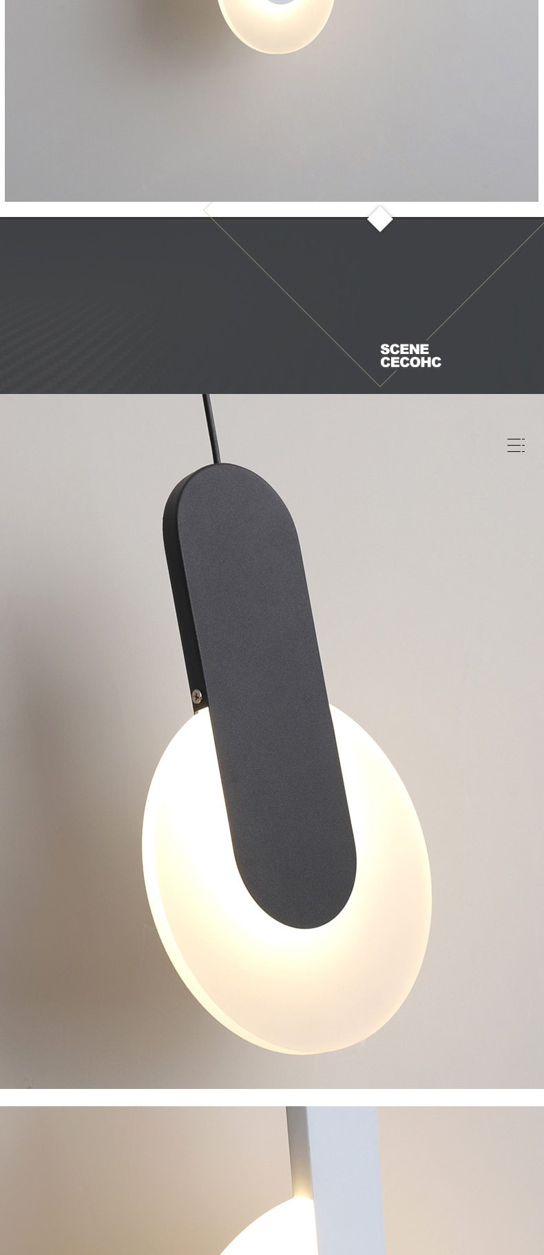 Declan - Moderne LED Hanglamp