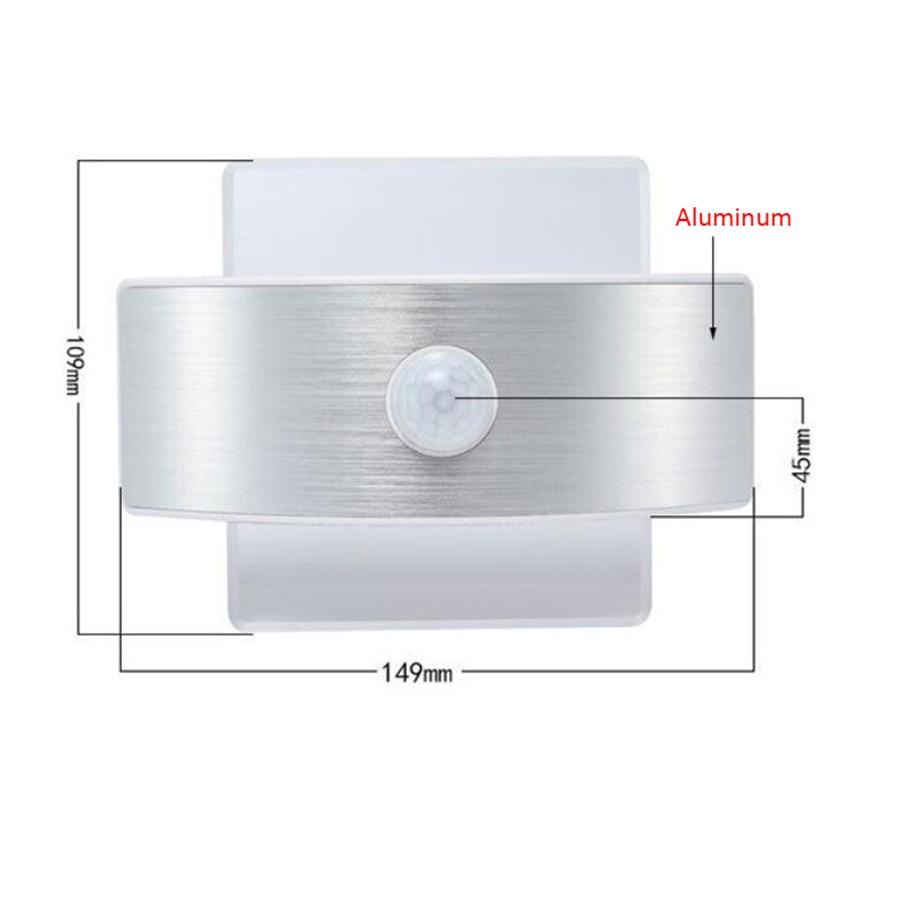 Zahara - Wandlamp met Bewegingssensor