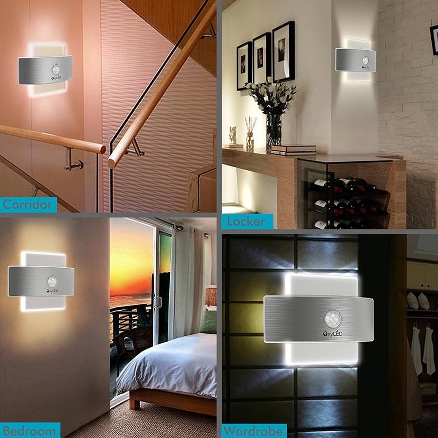 Zahara - Wandlamp met Bewegingssensor