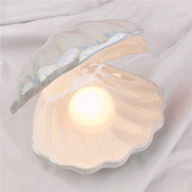 Sirenita - Parel & Schelp Bureaulamp
