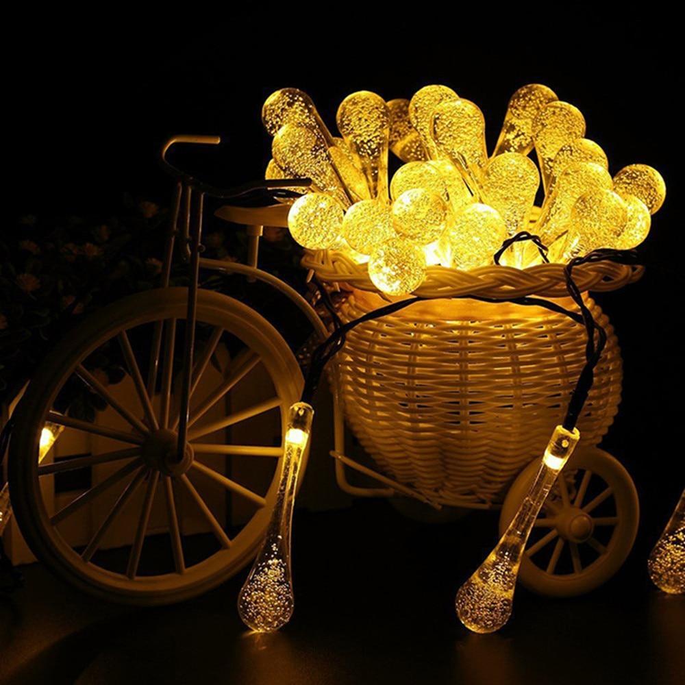 Solar Druppelgloeilamp Lichtsnoer
